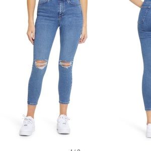 Topshop Jamie high rise stretchy skinny jean